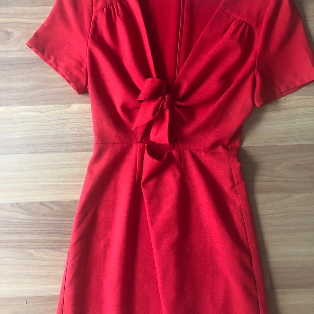 Urban outfitters red mini dress